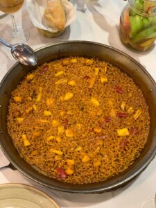 Arroces del restaurante La Taurina